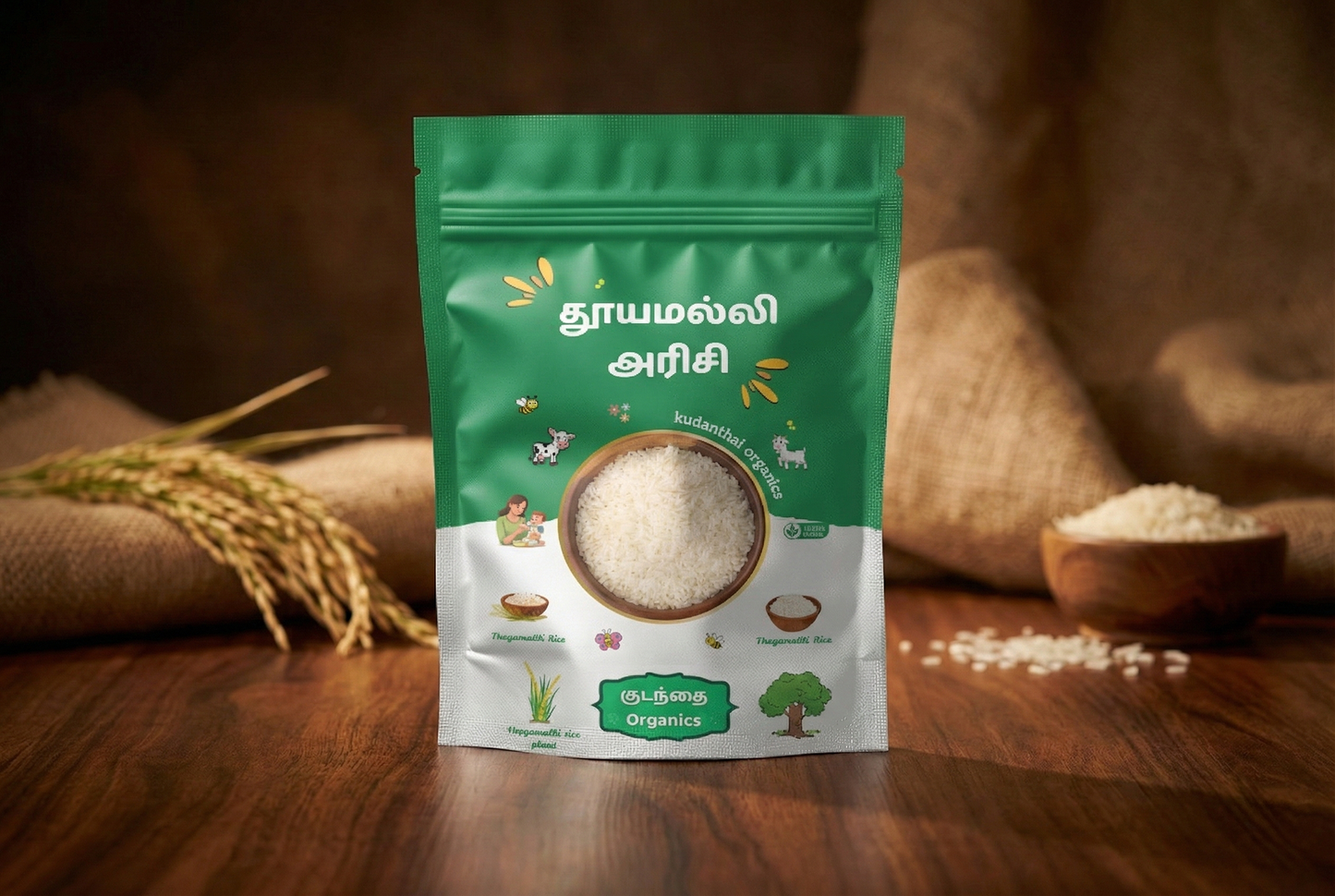 Thooyamalli Rice(தூயமல்லி அரிசி)