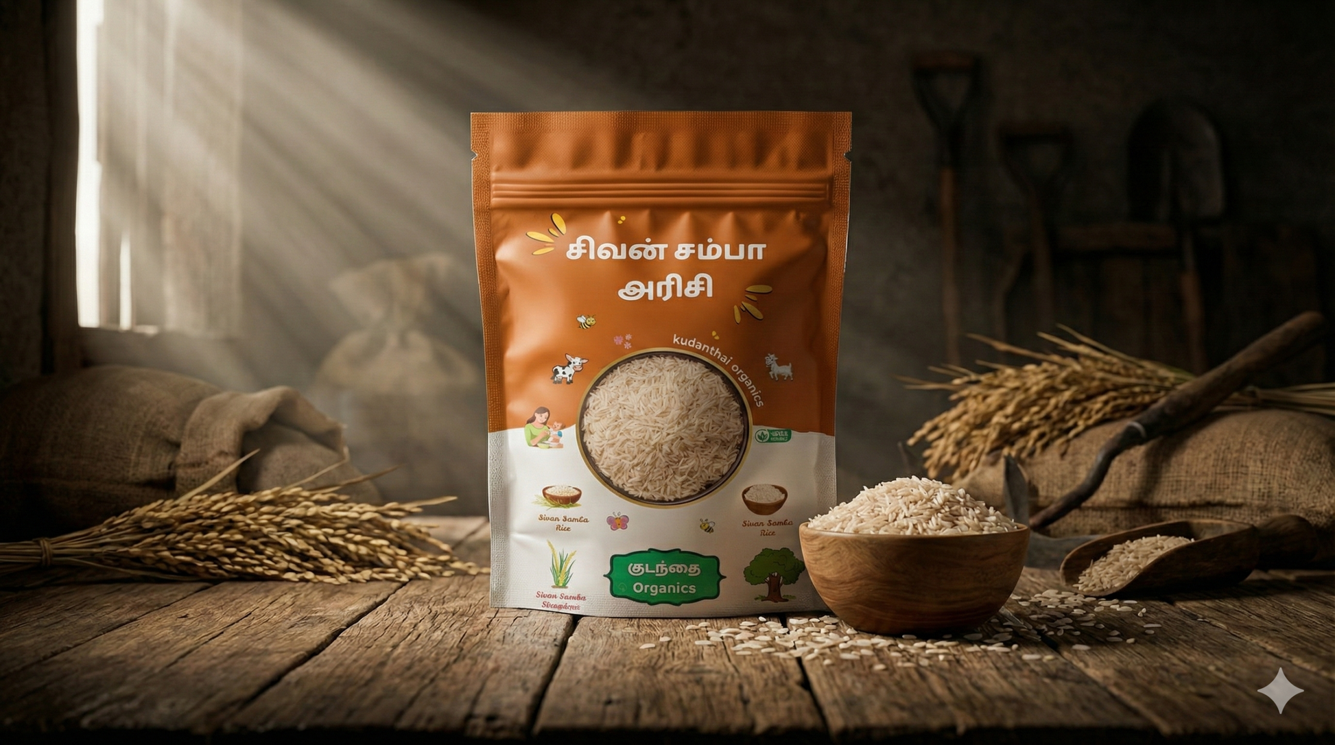 Sivan Samba Rice(சிவன் சம்பா அரிசி)