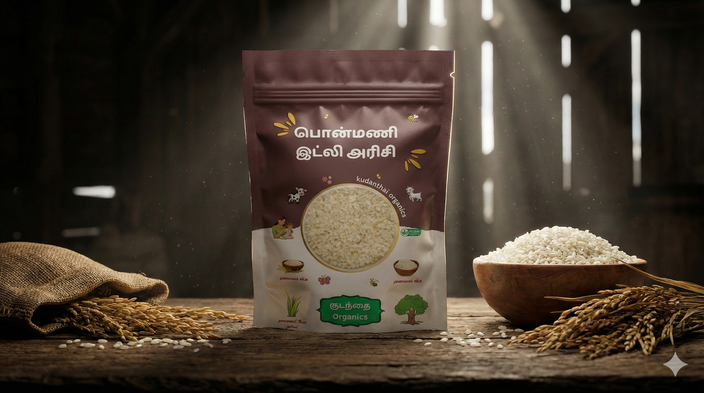 Ponmani Idli Rice( பொன்மணி இட்லி அரிசி)