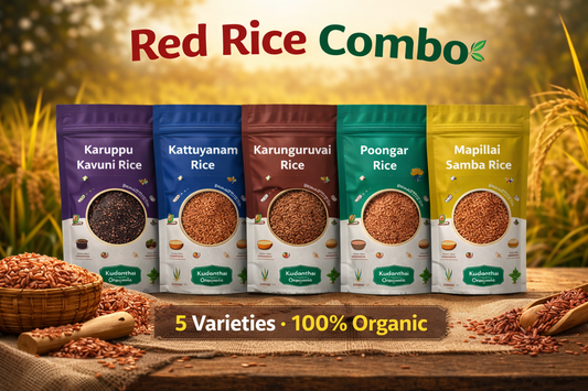 Traditional Red Rice Combo (பாரம்பரிய சிவப்பு அரிசி காம்போ)